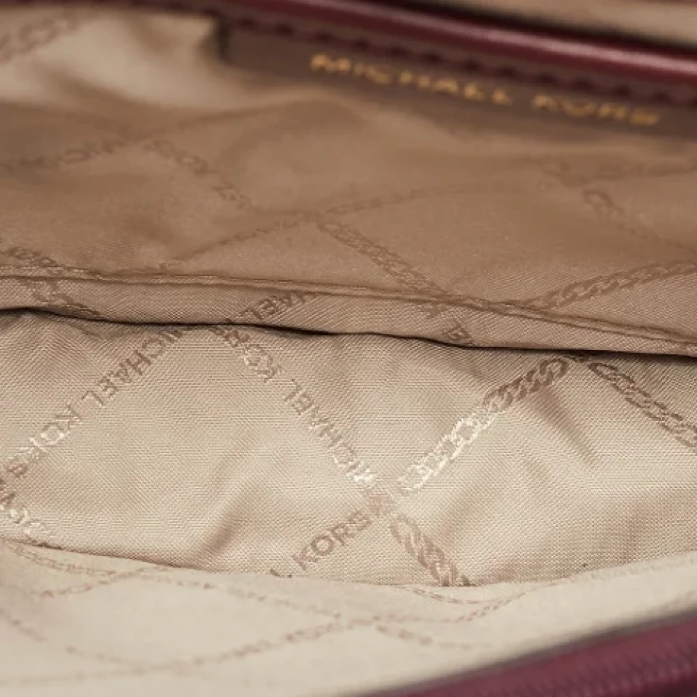 Michael Kors Pre-owned Canvas handbags Red Dames
