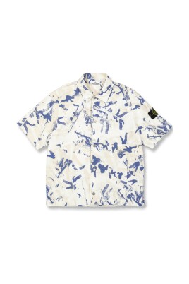 compass-printed-cotton-shirt-in-beige