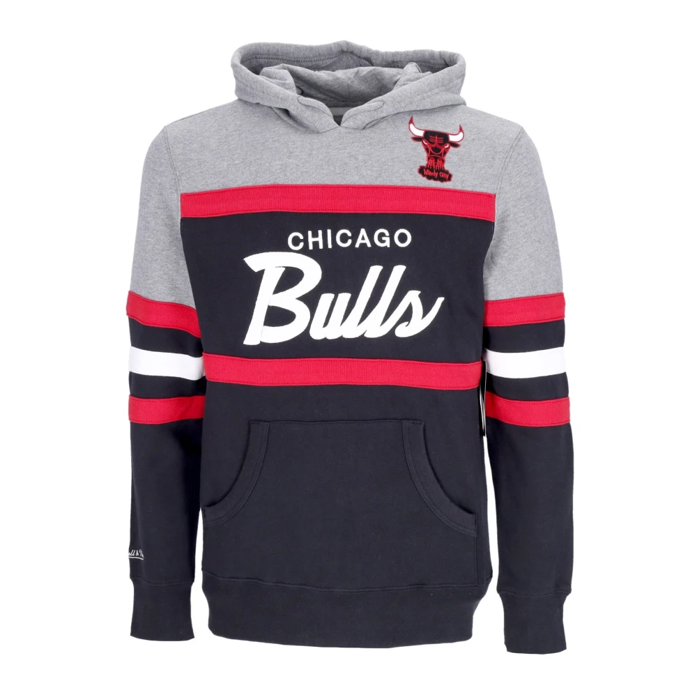 Mitchell & Ness Chicago Bulls Hoodie Hardwood Classics Zwart Multicolor Heren
