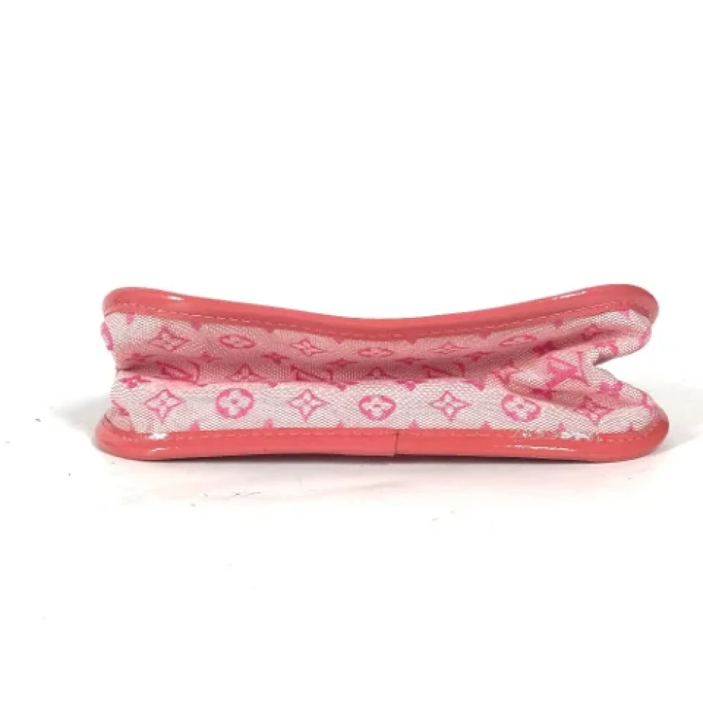 Louis Vuitton Vintage Pre-owned Canvas clutches Pink Dames
