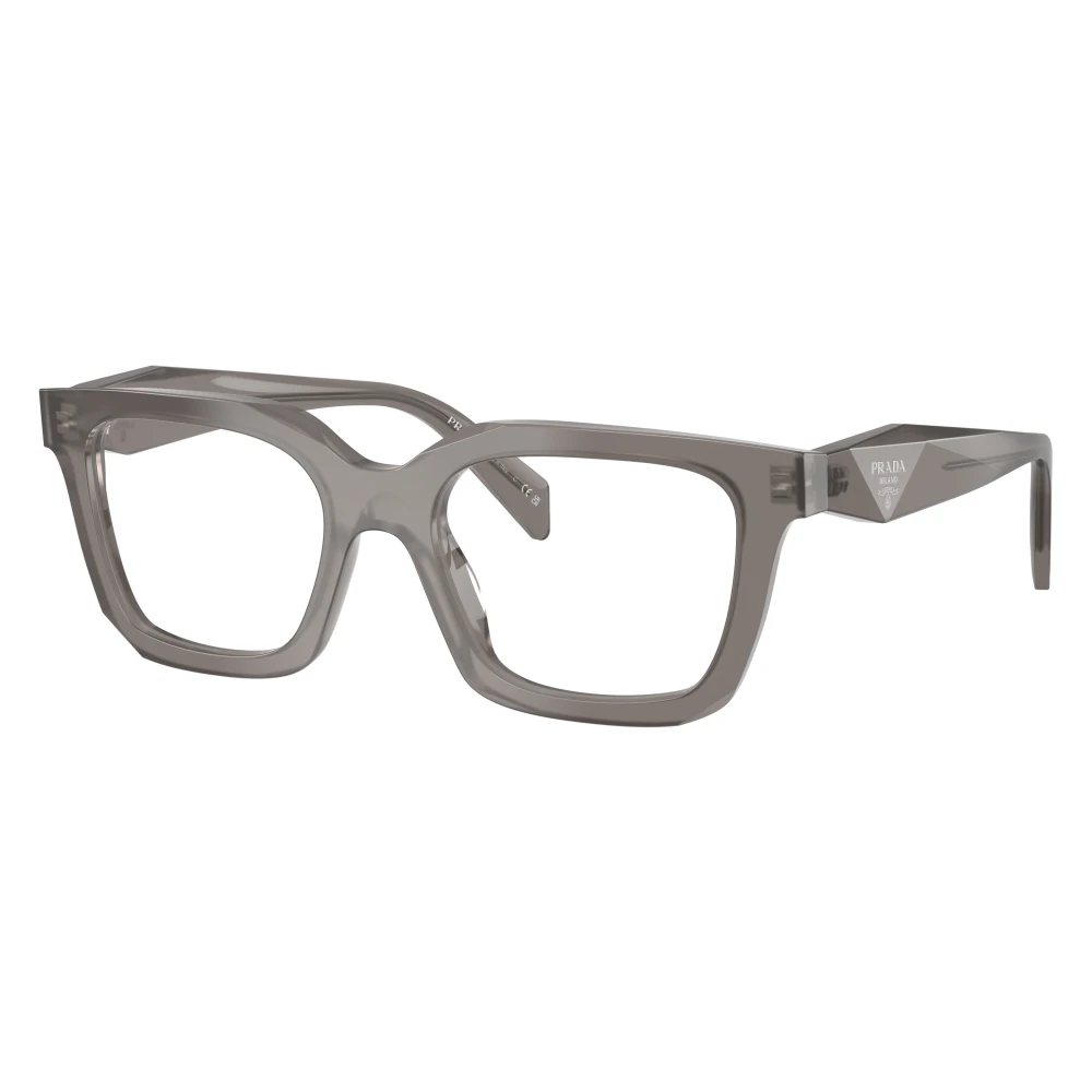 Prada Unisex Gray Glasses, 52 Mm, Pr C08v 27G1o1 Optical Frame