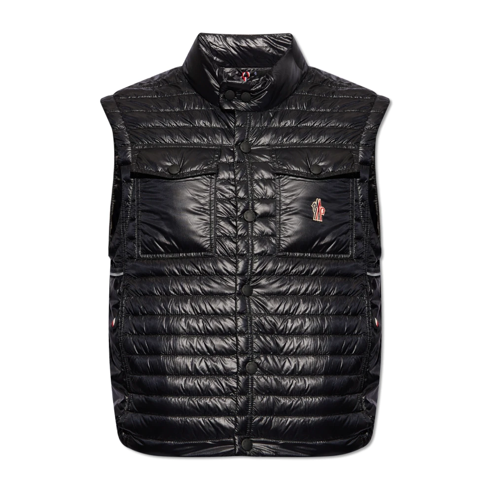 Moncler - Jackets > Vests - Black - Moncler - Modalova