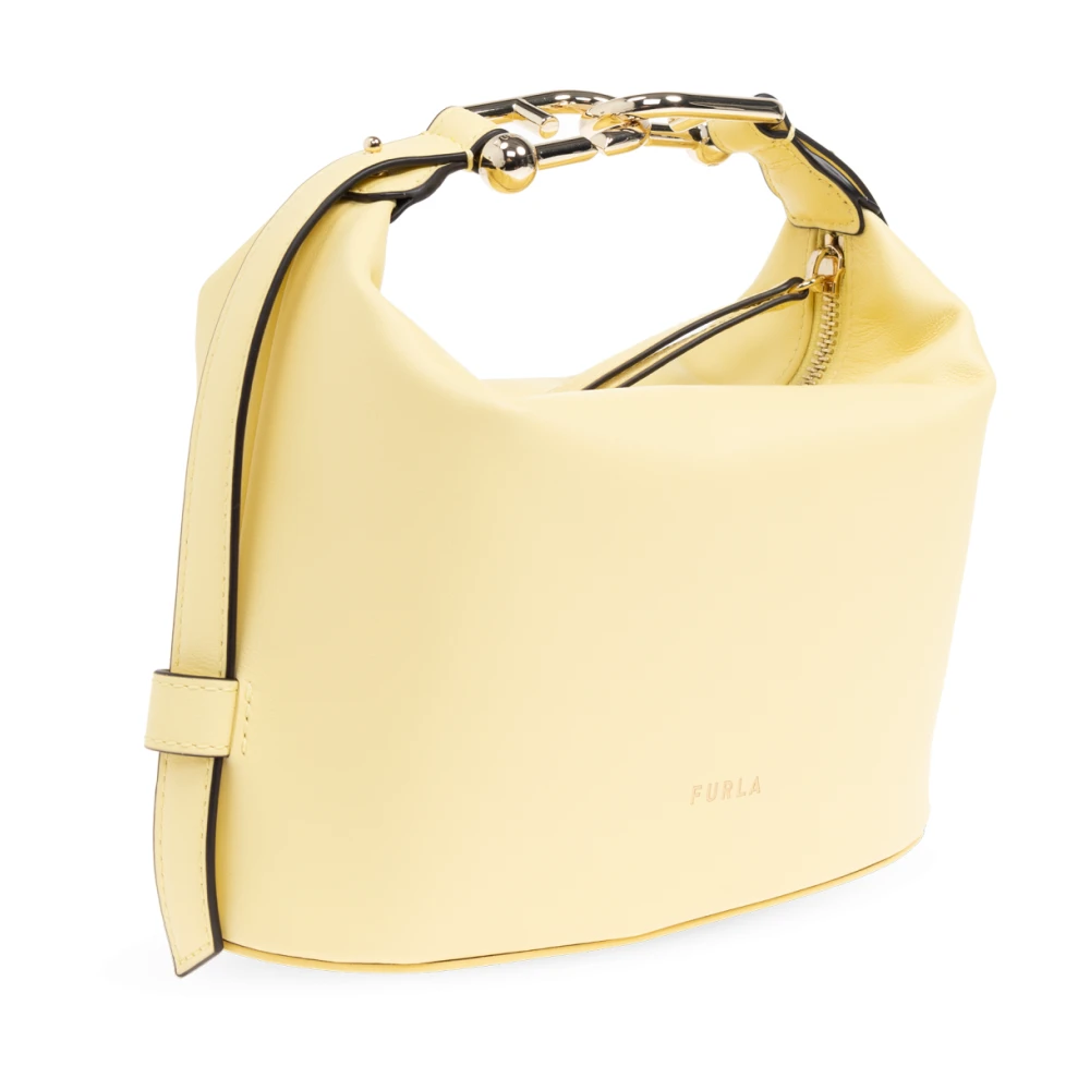 Furla Tas Nuvola Mini Yellow Dames