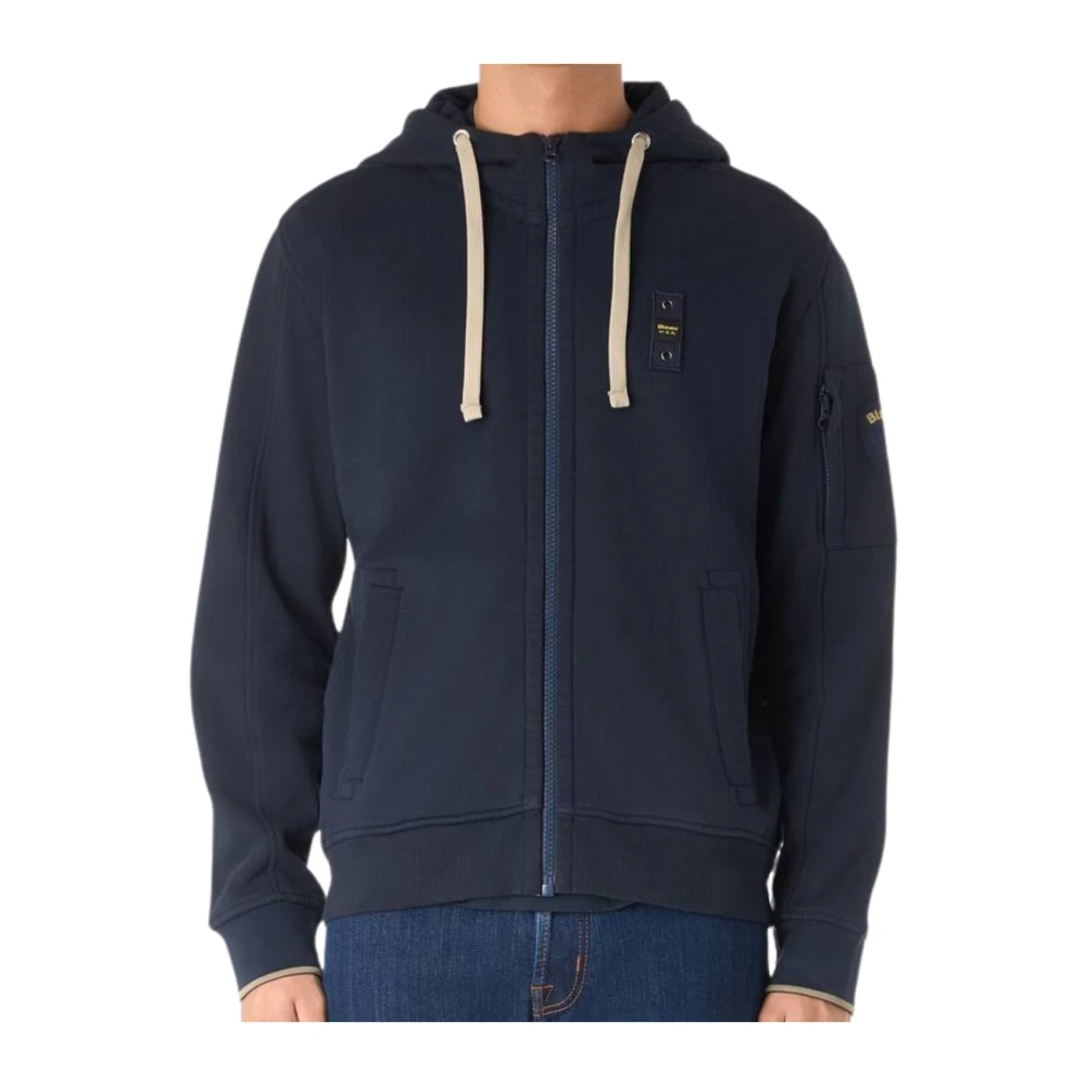 Blauer Blue Hooded Cardinton Sweatshirt - Male - Zip-Throughs - 2XL - Sweatshirts & Hoodies