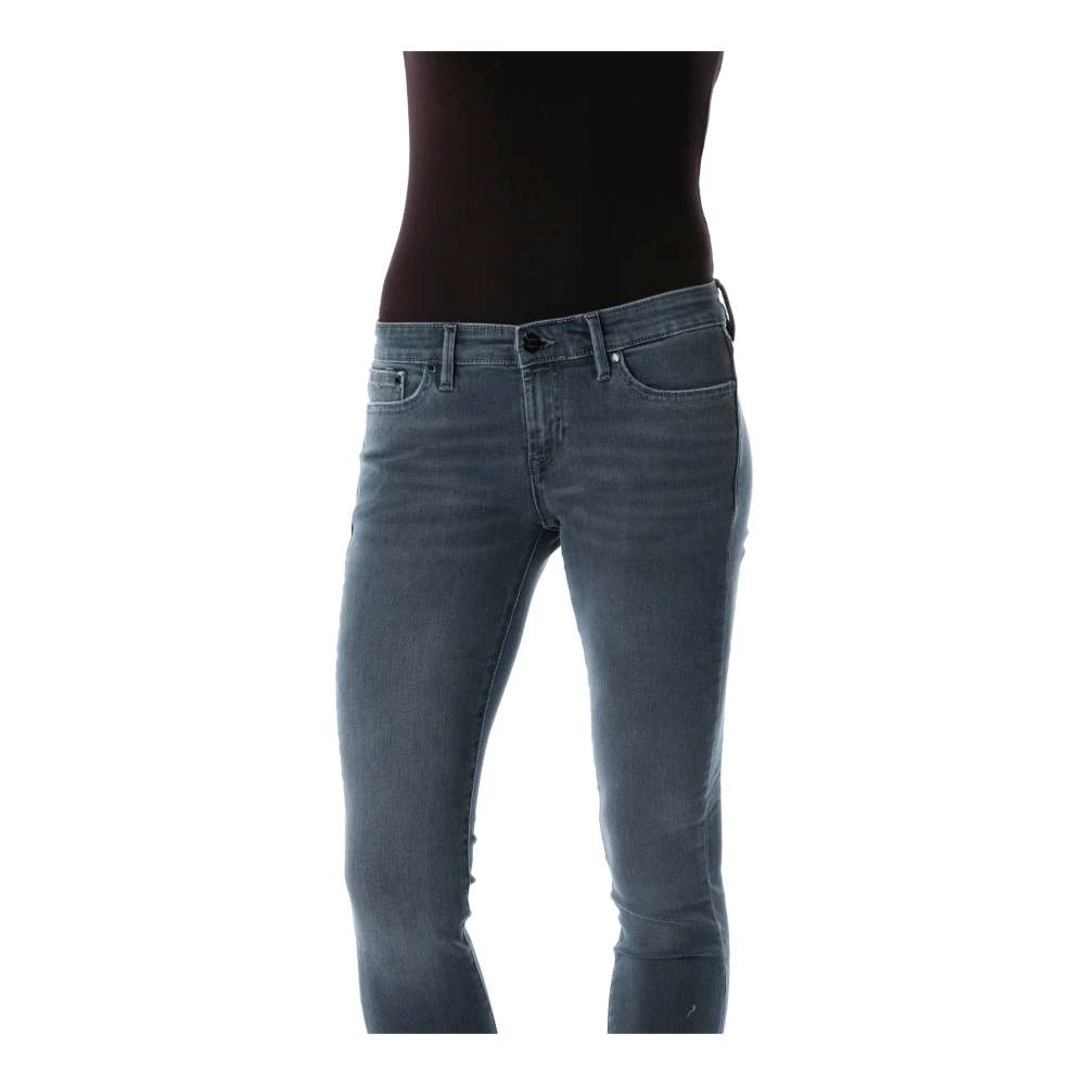 Denham Skinny Jeans Gray Dames