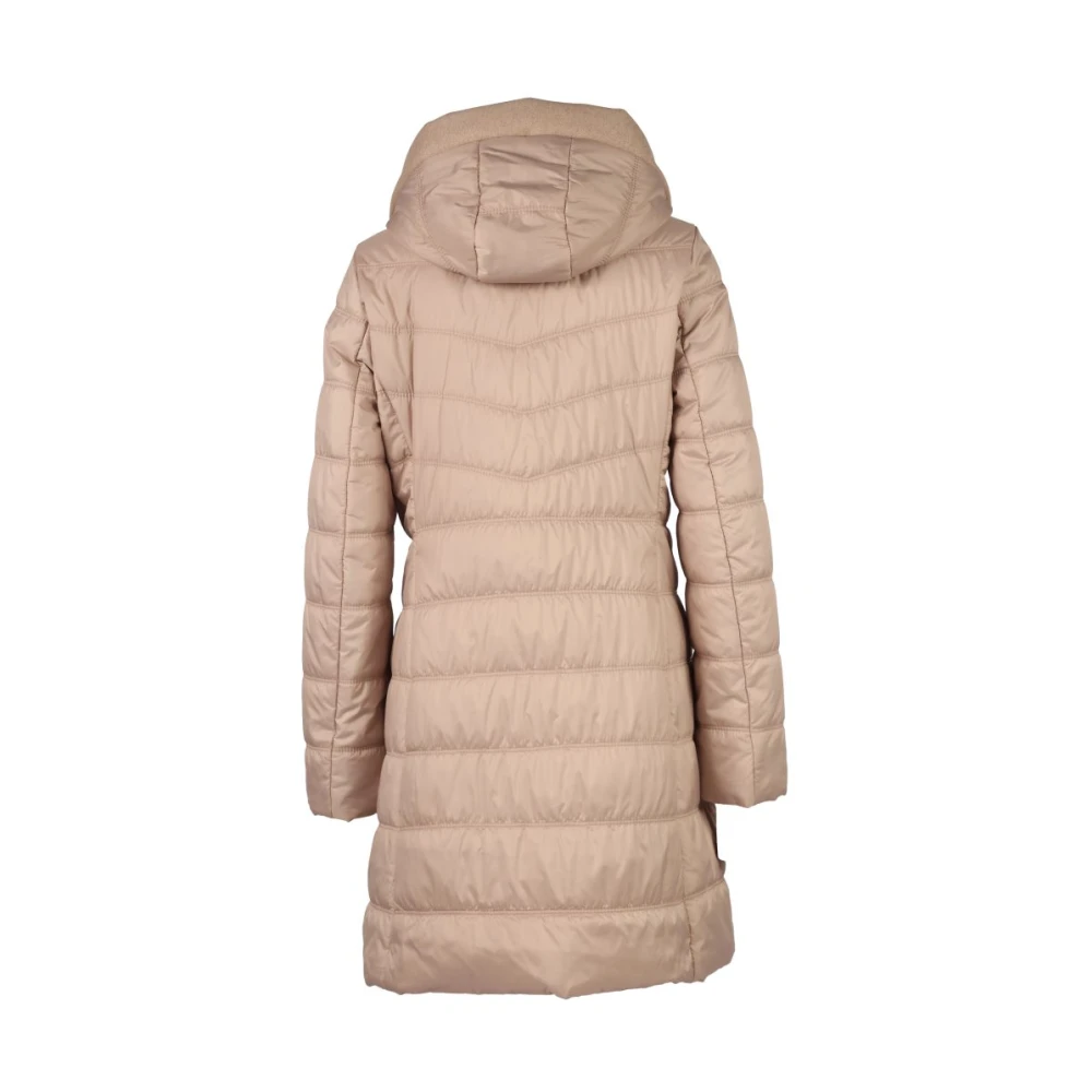 Fuchs Schmitt Gewatteerde Thermofleece Korte Jas Beige Dames