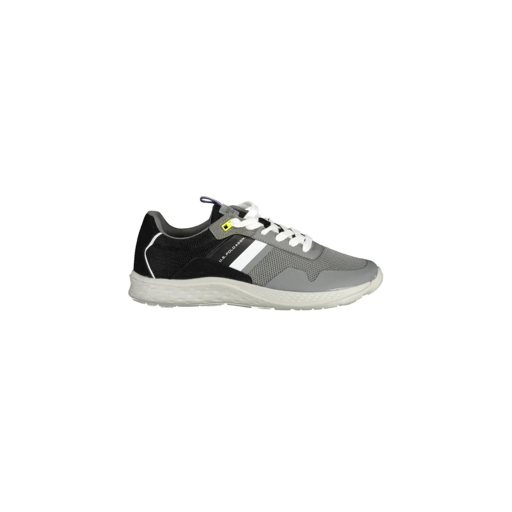 U.s. Polo Assn. Men's Gray Stylish Greyblack Sneaker For