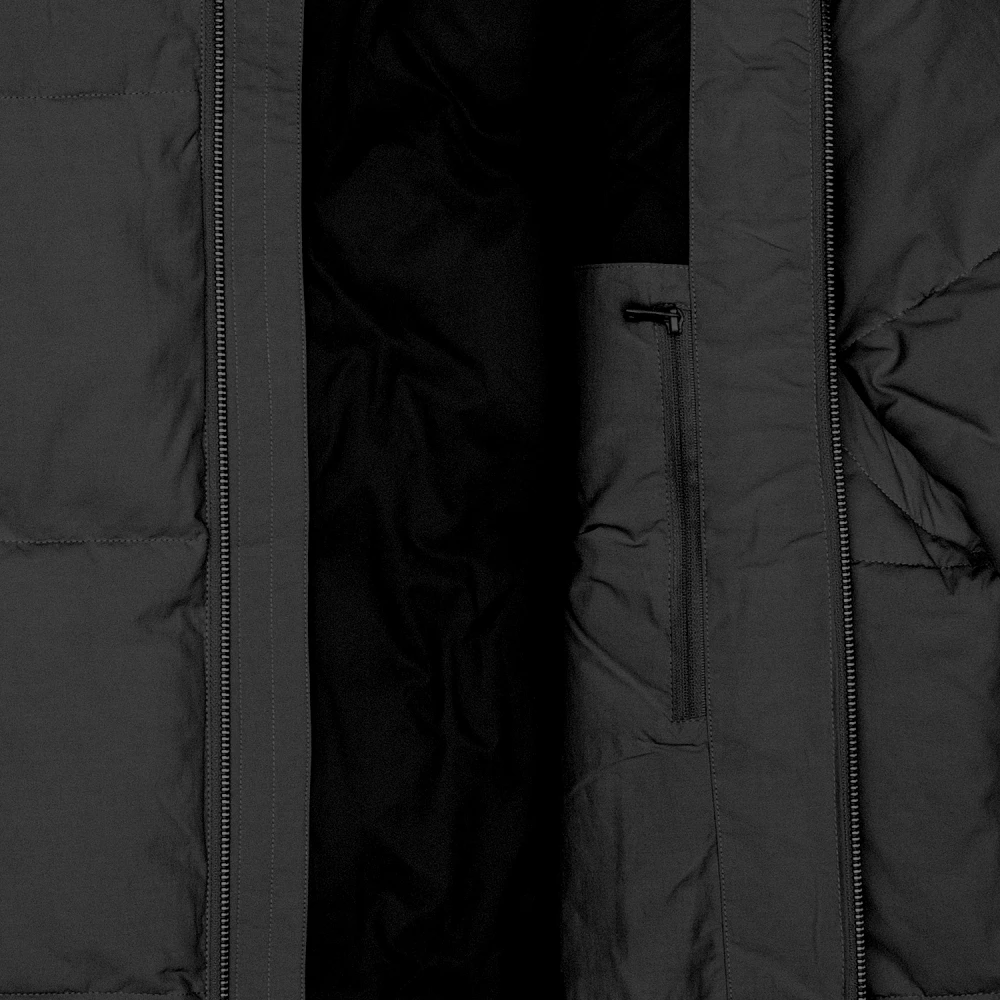 Edwin Afneembare Mouw Waterdichte Puffer Jas Black Heren