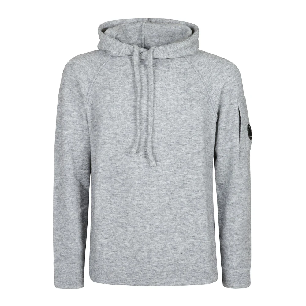 C.P. Company Gebreide trui met capuchon Gray Heren