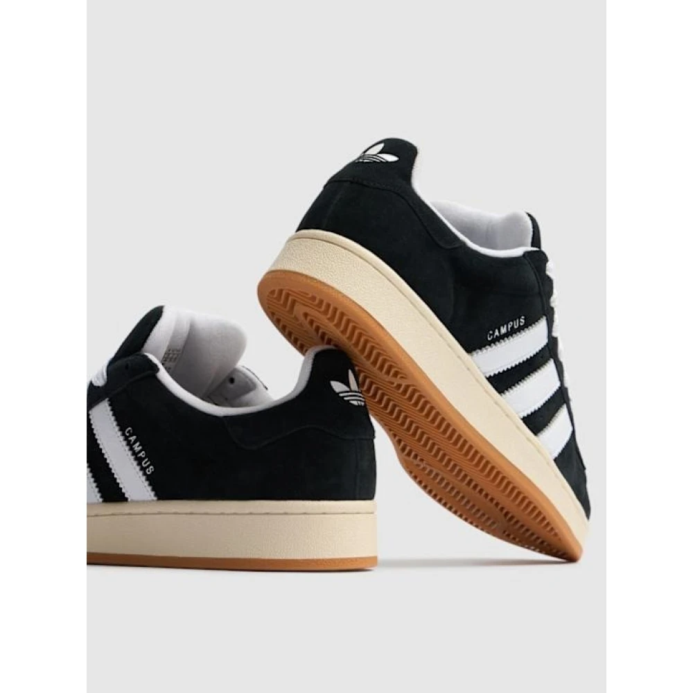 Adidas Zwarte Campus Adv Sneakers Suède Black Heren