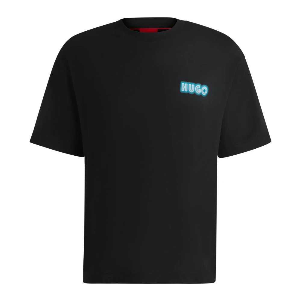 Hugo - Tops > T-Shirts - Black - Hugo - Modalova