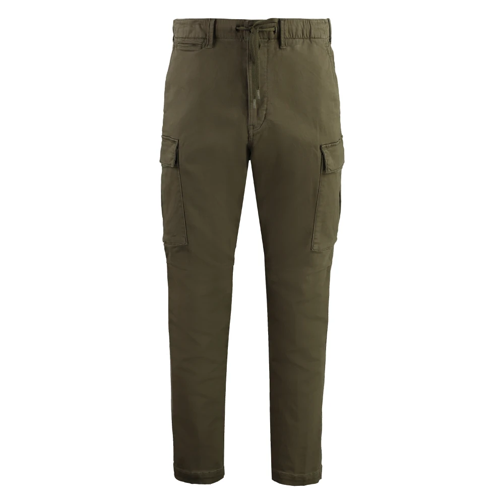 Polo Ralph Lauren Cargo Katoenen Broek met Zakken Green Heren