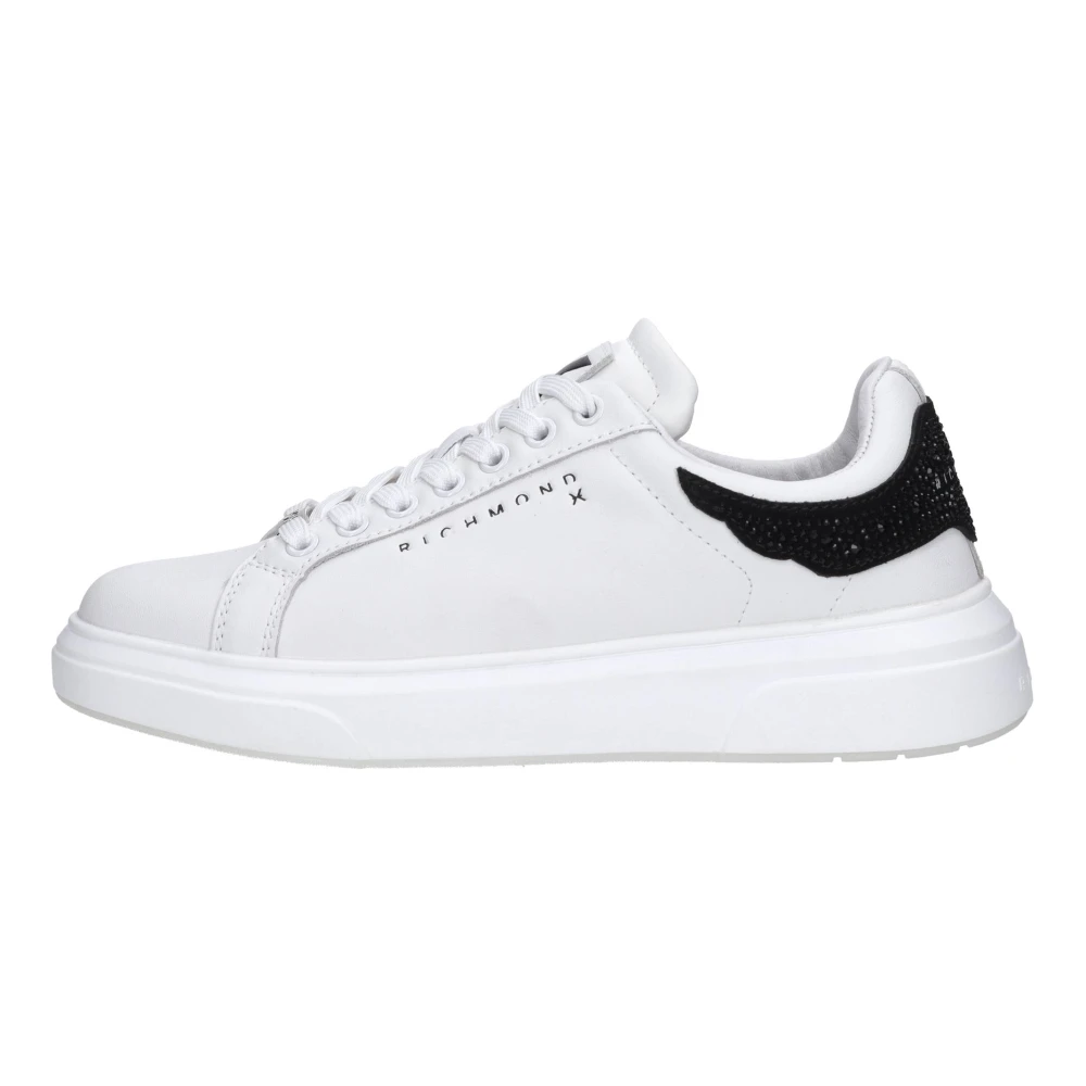 John Richmond Leren en imitatieleer Sneakers Dames Schoenen Wit