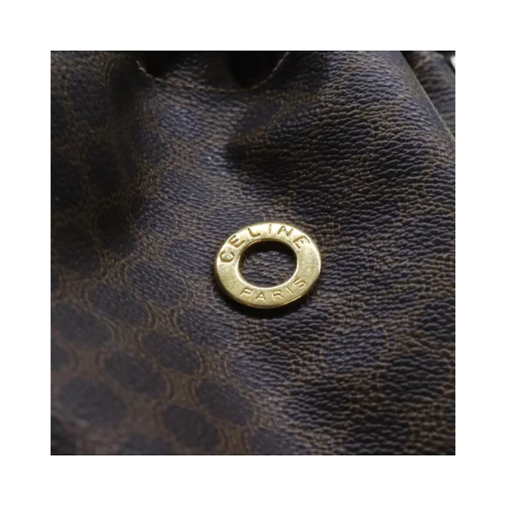Celine Vintage Pre-owned Leather celine-bags Brown Dames