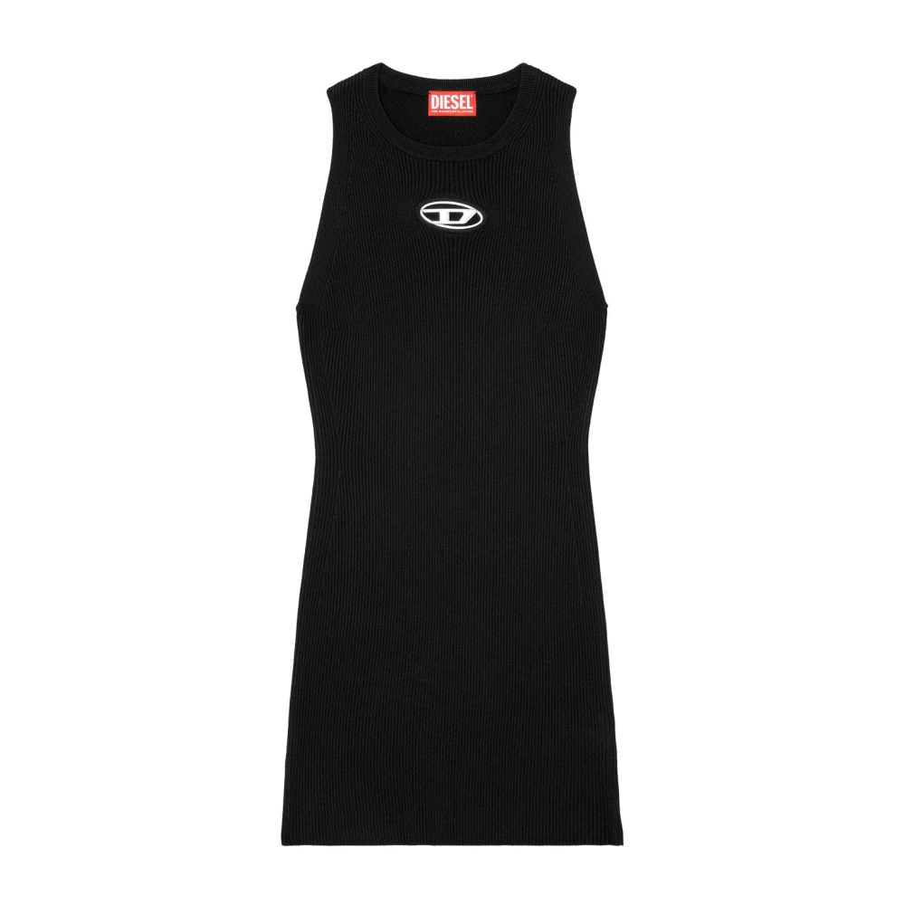 Diesel Women's Black Short Dresses, M, Stylish Dresses For