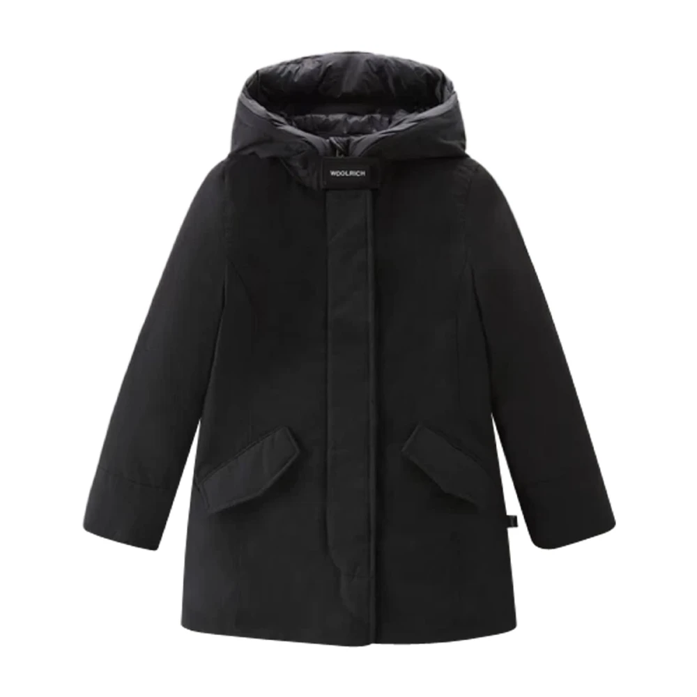 Woolrich Black Winter Jackets, Female, 12 Y, Arctic Parka
