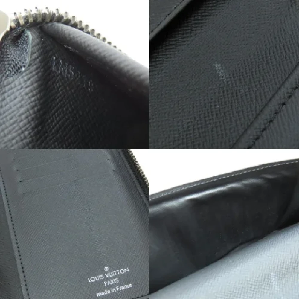 Louis Vuitton Vintage Pre-owned Leather wallets Black Heren