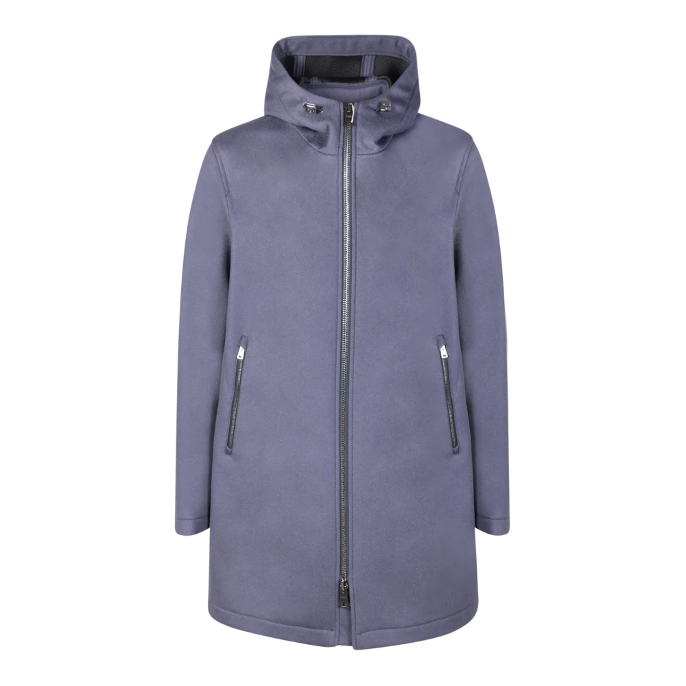 Herno - Coats > Parkas - Blue - Herno - Modalova