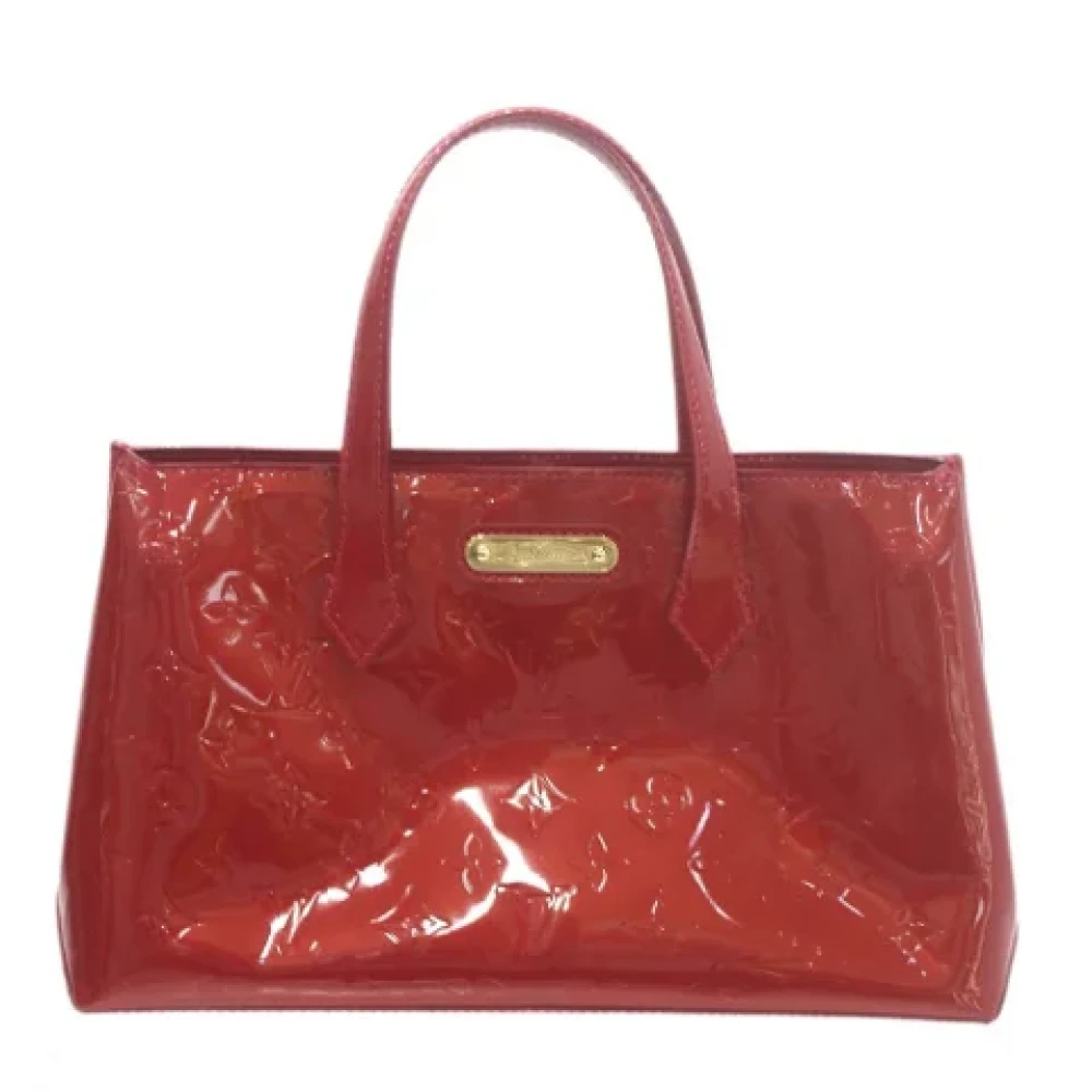 Louis Vuitton Vintage Pre-owned Canvas handbags Red Dames