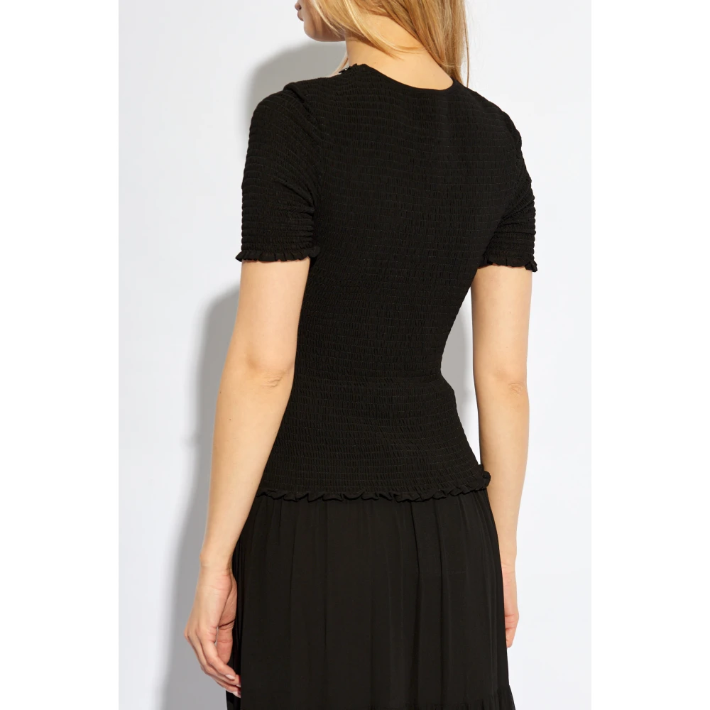 Michael Kors Korte mouwen top Black Dames