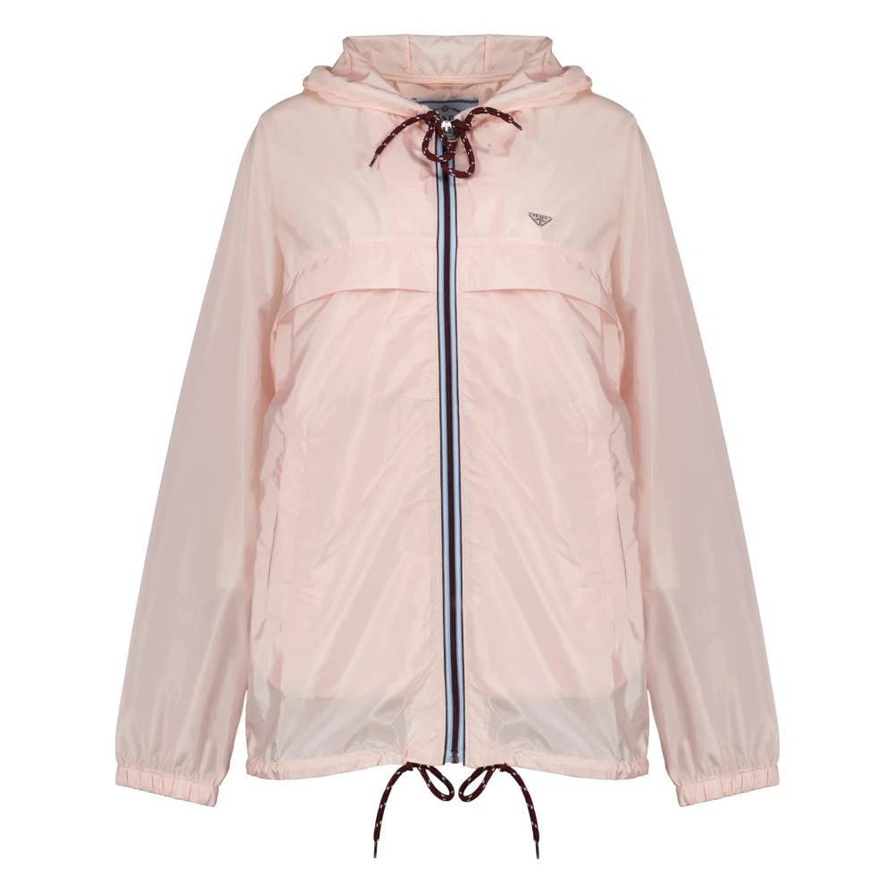 Prada Women's Pink Light Jackets, M, Light Jackets