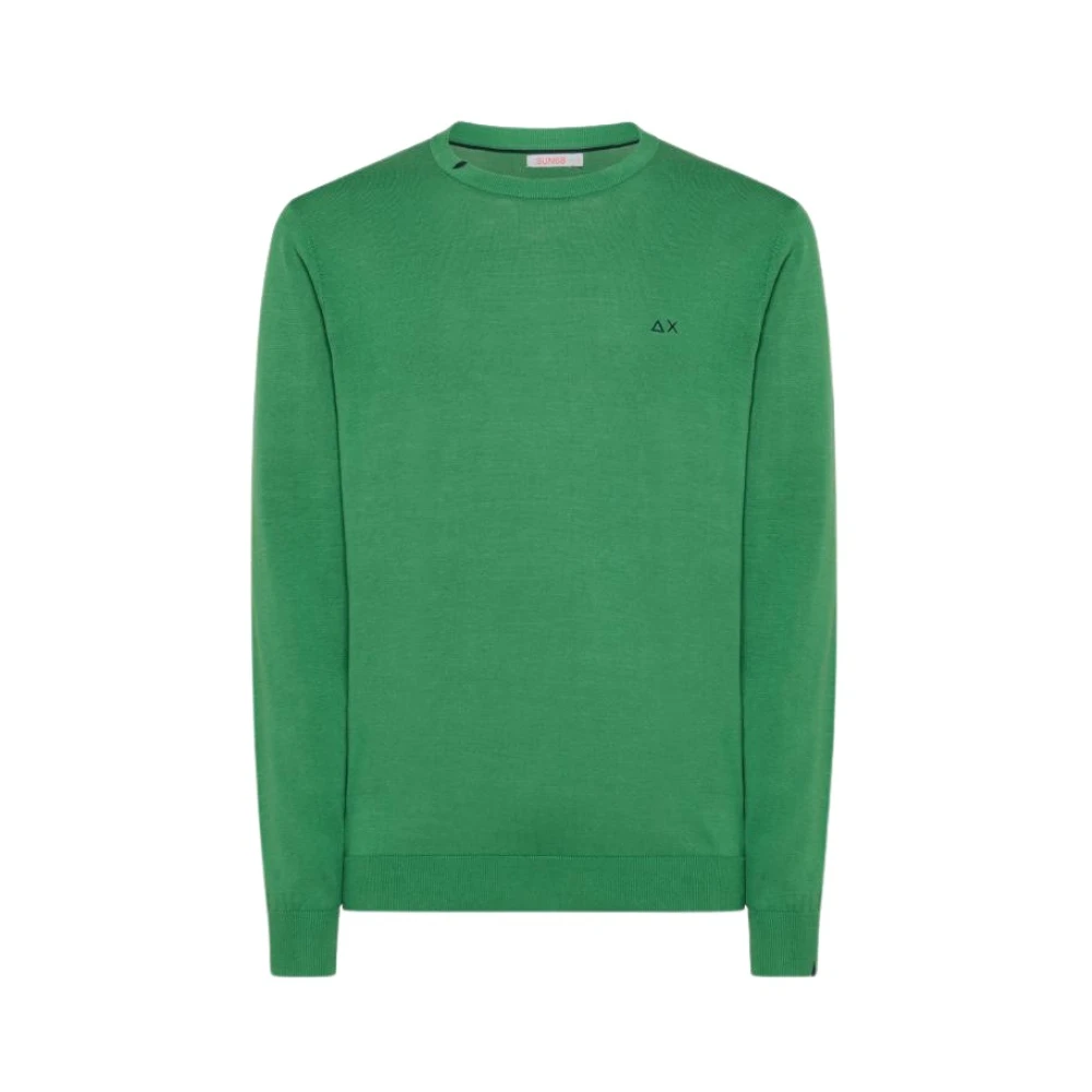 Sun68 Stijlvolle Sweatshirts en Hoodies Green Heren