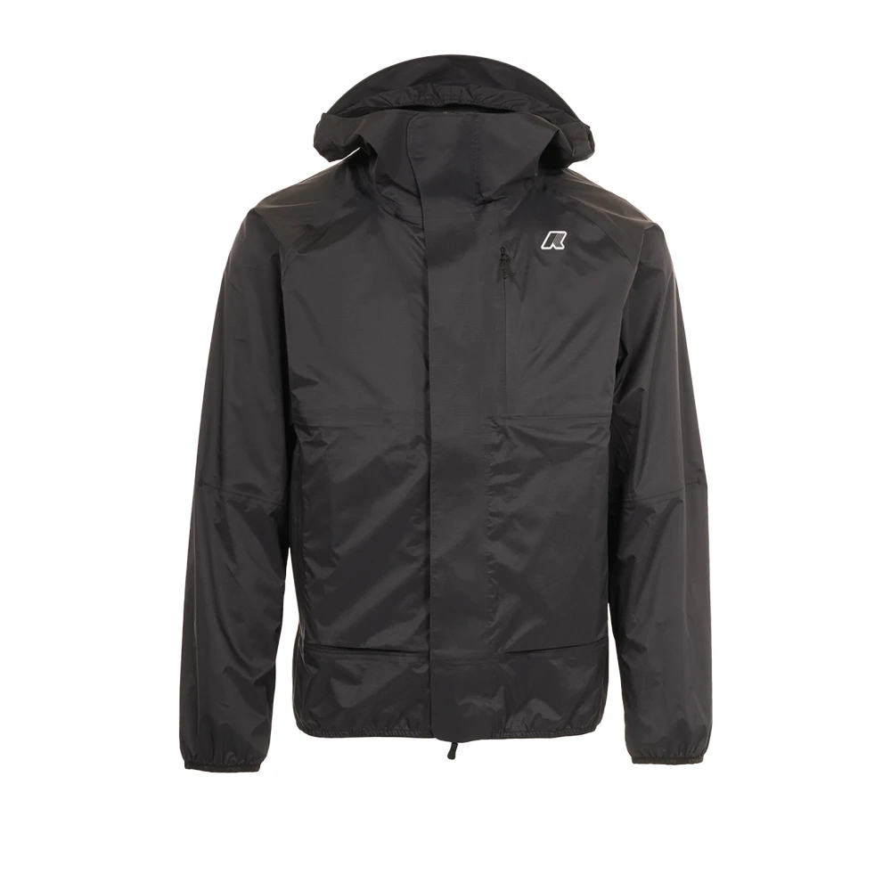 K-Way Men's Black Roche Coats - Light Jackets - M - Jackets