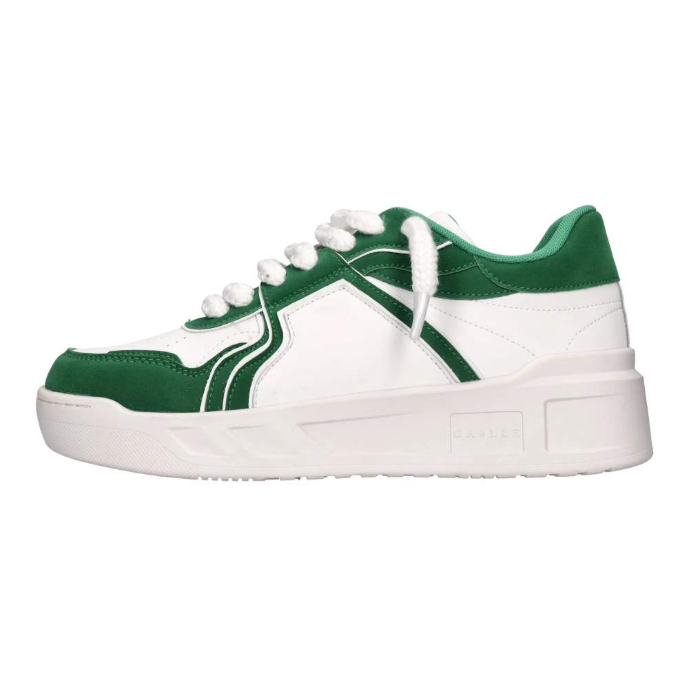Gaëlle Paris Eco-leather Sneakers Heren Schoenen Wit