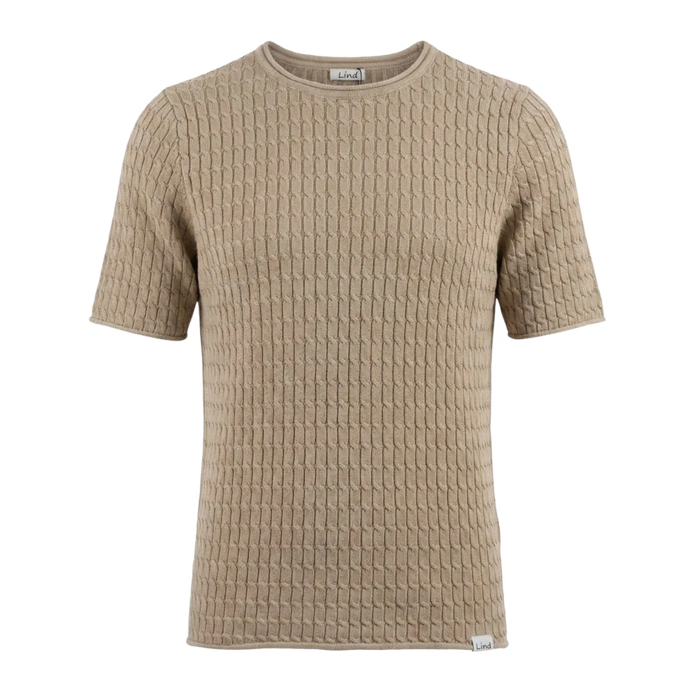 Lind Donna Beige - Maglieria Girocollo - Knitwear - L