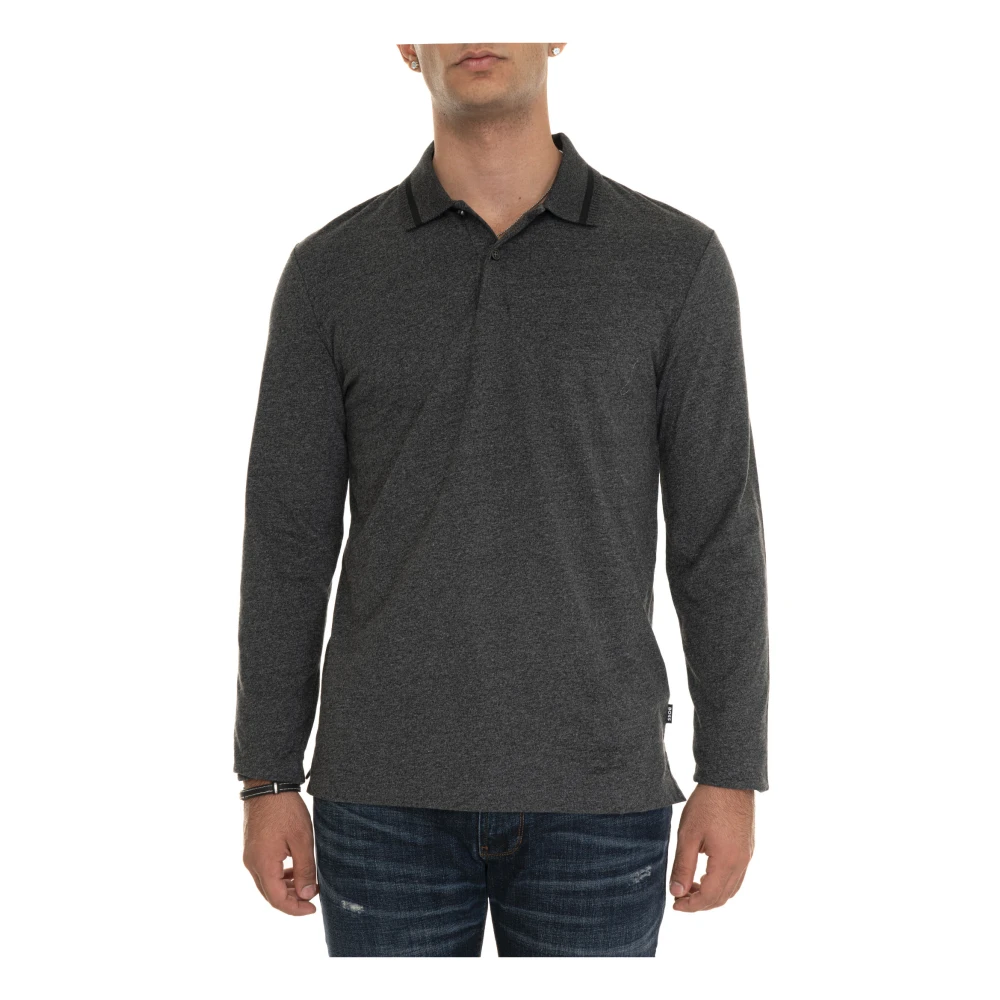 Boss Klassieke Polo Shirt in Diverse Kleuren Gray Heren