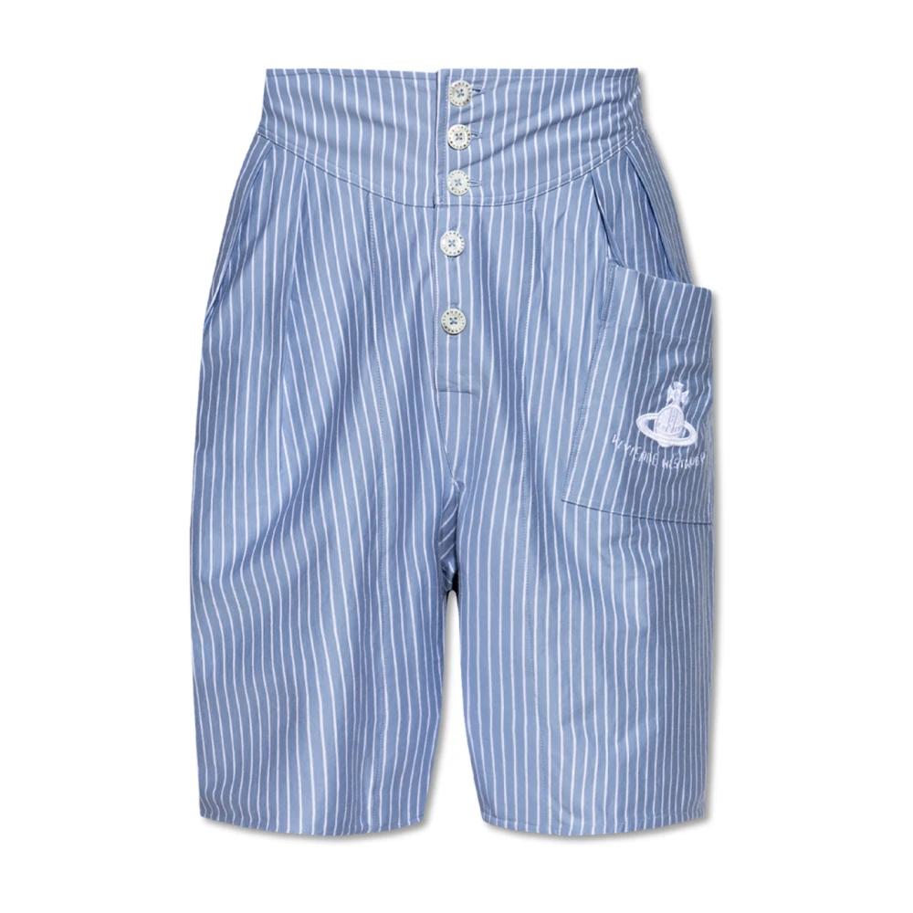 Vivienne Westwood Shorts Romario Blue Heren