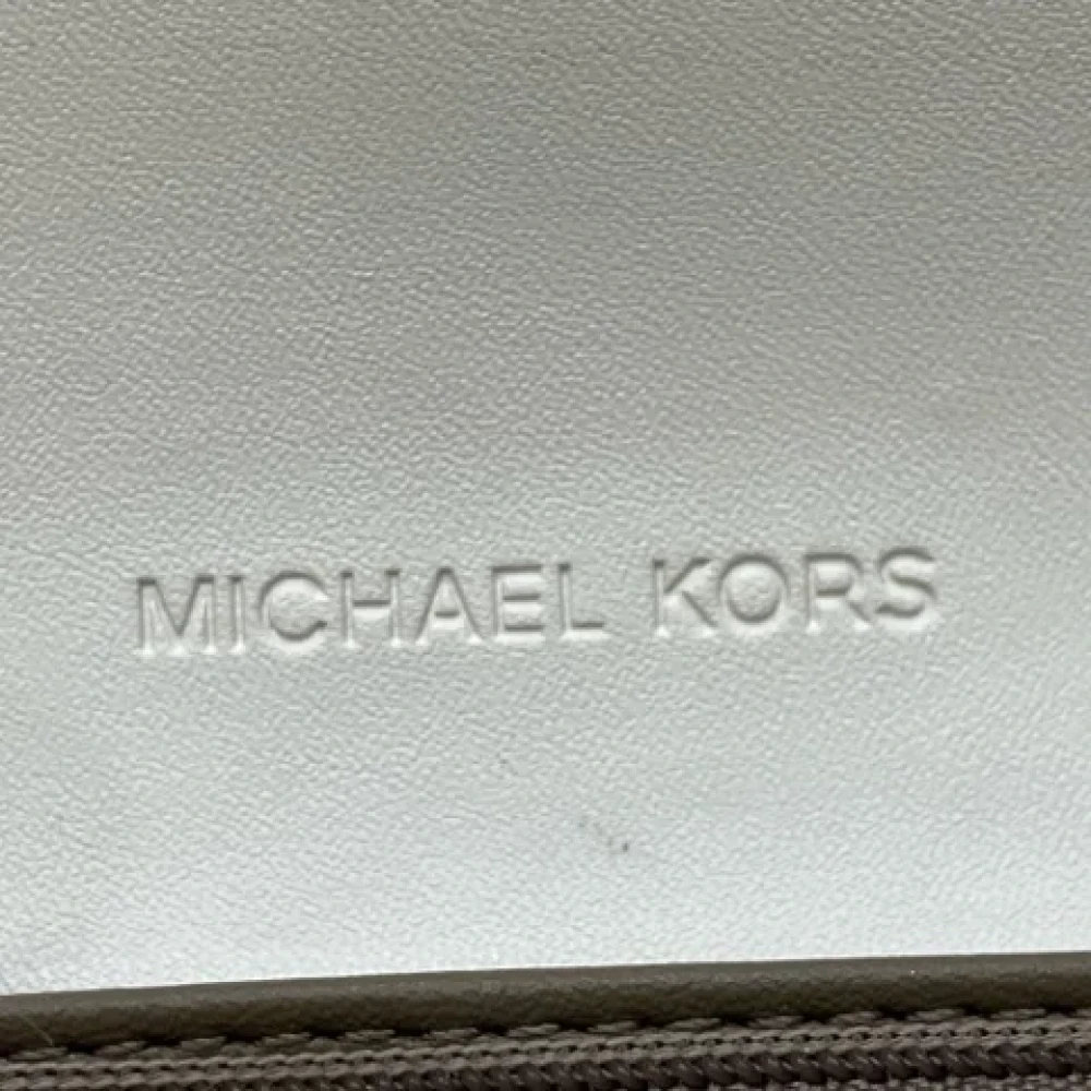 Michael Kors Pre-owned Fabric wallets White Dames