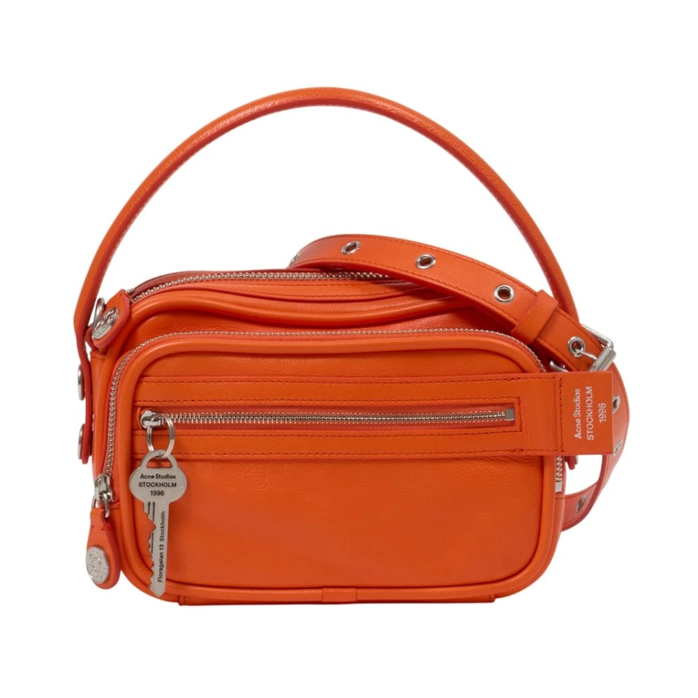Acne Studios Women's Orange Camero Kit V Purse