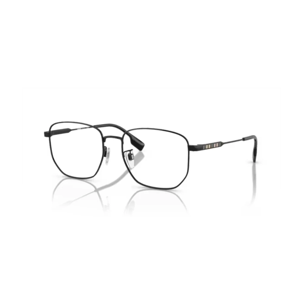 Burberry Stijlvolle Optische Bril in Zwarte Frame Black Heren
