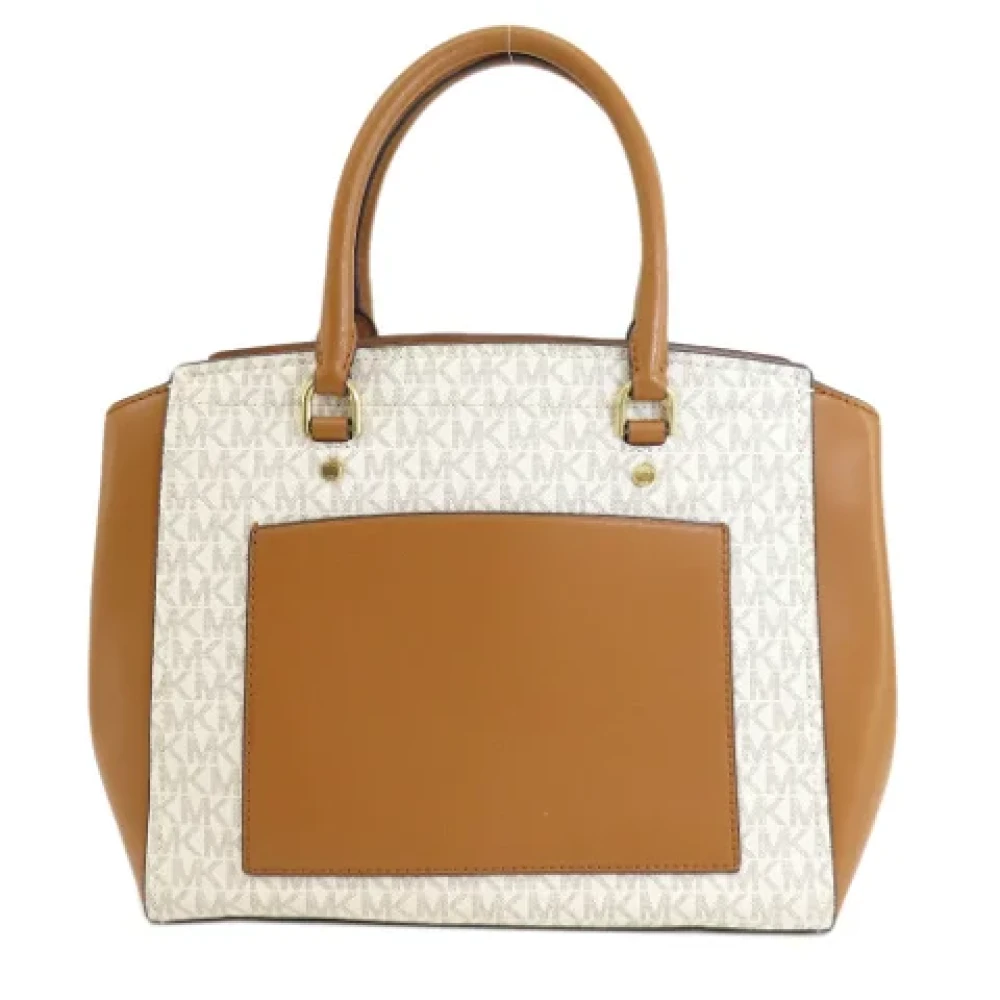 Michael Kors Pre-owned Plastic handbags Brown Dames
