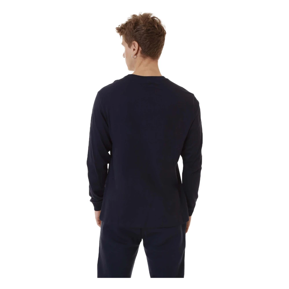 Champion Authentiek longsleeve T-shirt Blue Heren