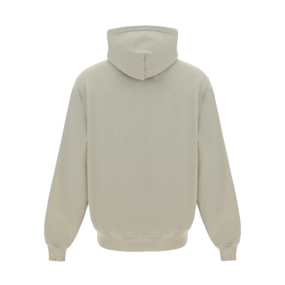Burberry Iconische katoenen hoodie met trekkoord Green Heren