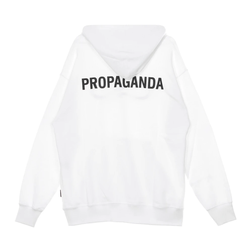 Propaganda Logo Lichtgewicht Hoodie White Heren