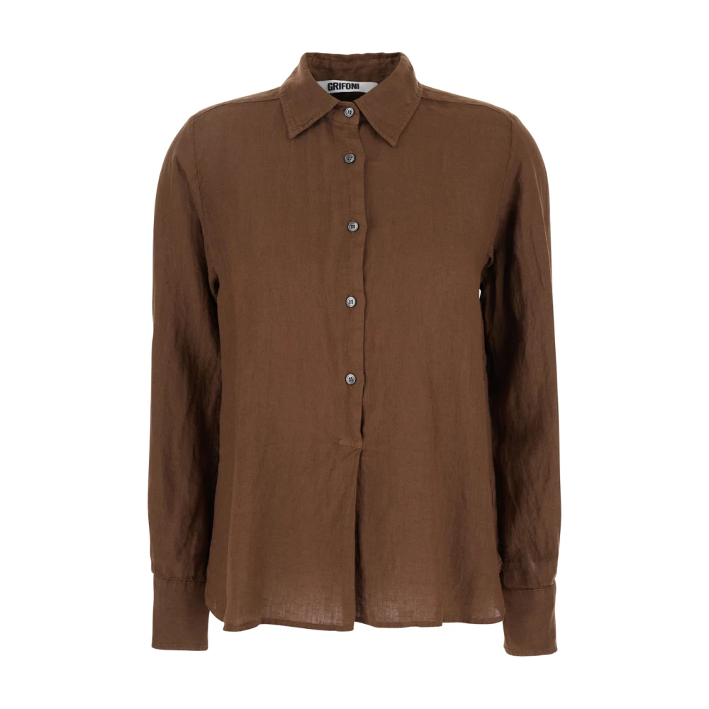 Blouses & Shirts > Shirts - - Mauro Grifoni - Modalova