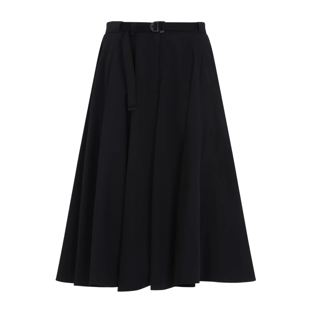 Moncler Zwarte Rok voor Vrouwen Black Dames