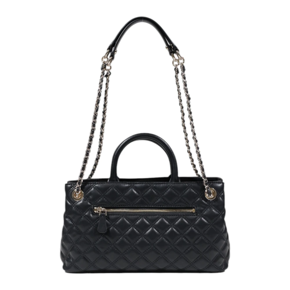 Guess Zwarte Schoudertas Herfst Winter Stijl Black Dames