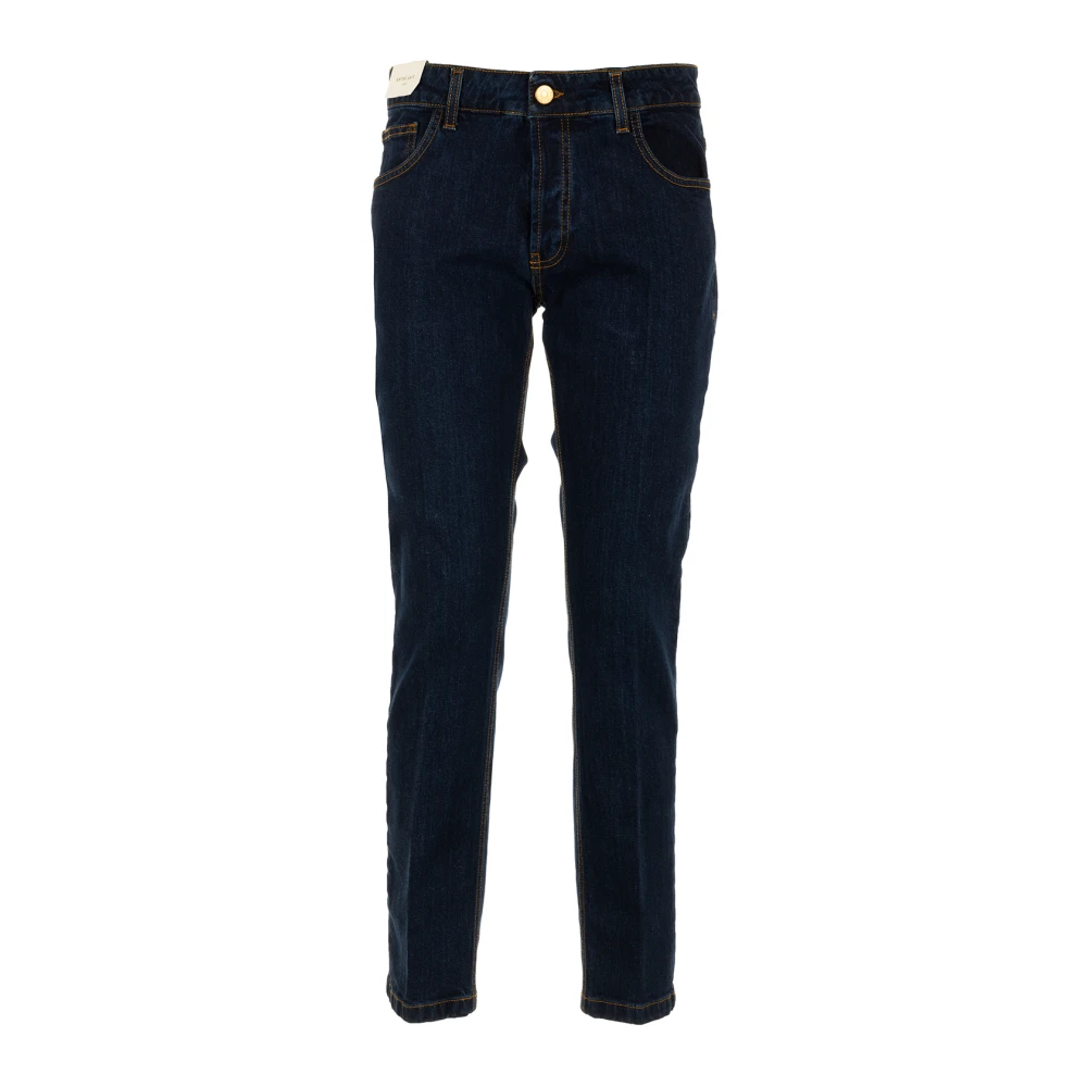Entre amis Blauwe Denim Shorts Blue Heren