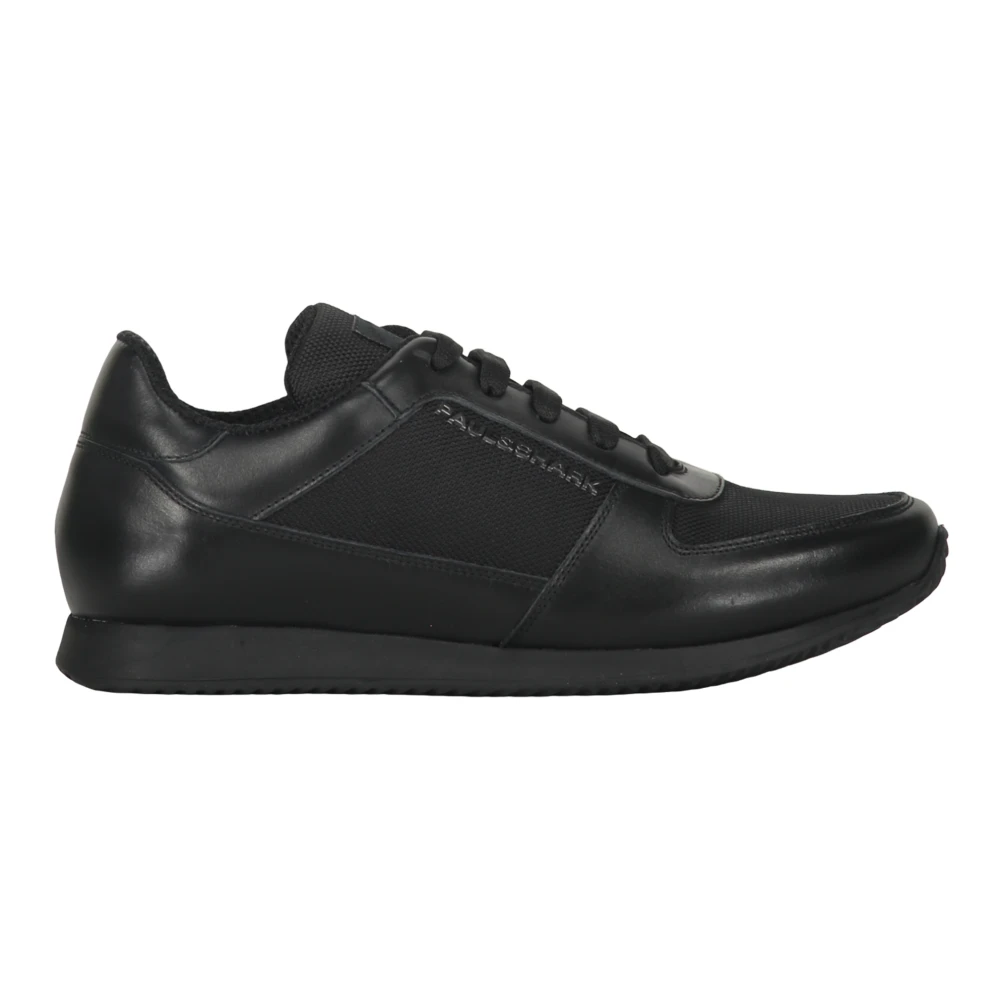 Paul & Shark Minimalistische Sneaker Heren Schoenen Zwart