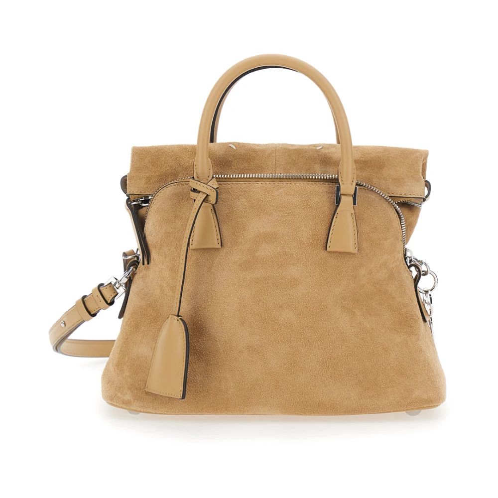 Maison Margiela Kvinno Beige Väskor Dam, One Size, Handbag