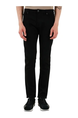 Svarta Slim Fit Stretch Jeans