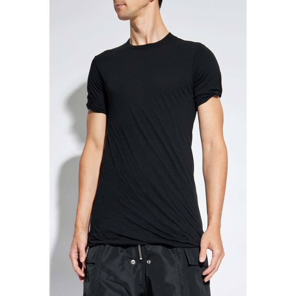 Rick Owens Double T-Shirt Black Heren
