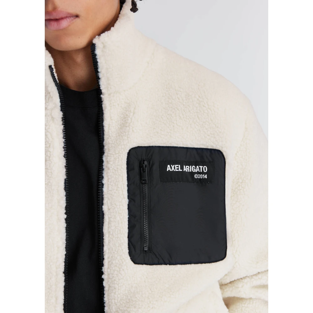 Axel Arigato Billie Fleece Jacket Beige Heren