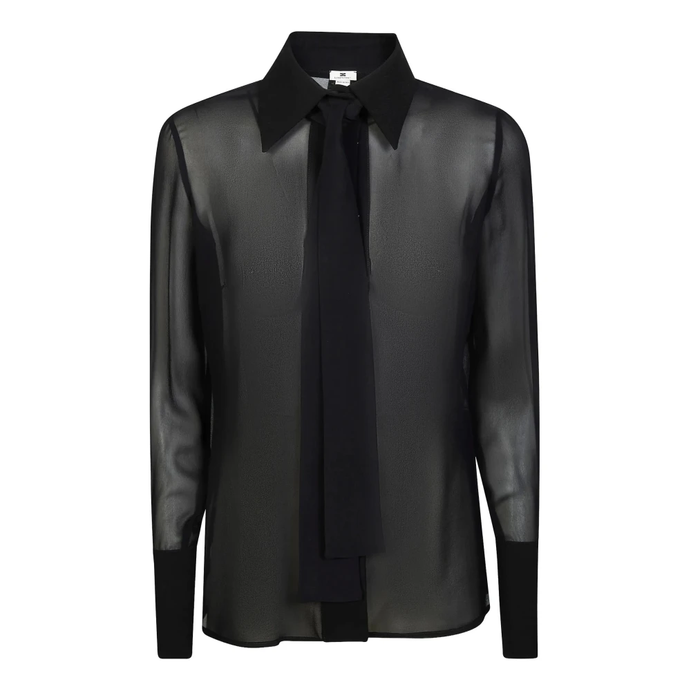 Elisabetta Franchi Women's Black Shirts, S, Camicia