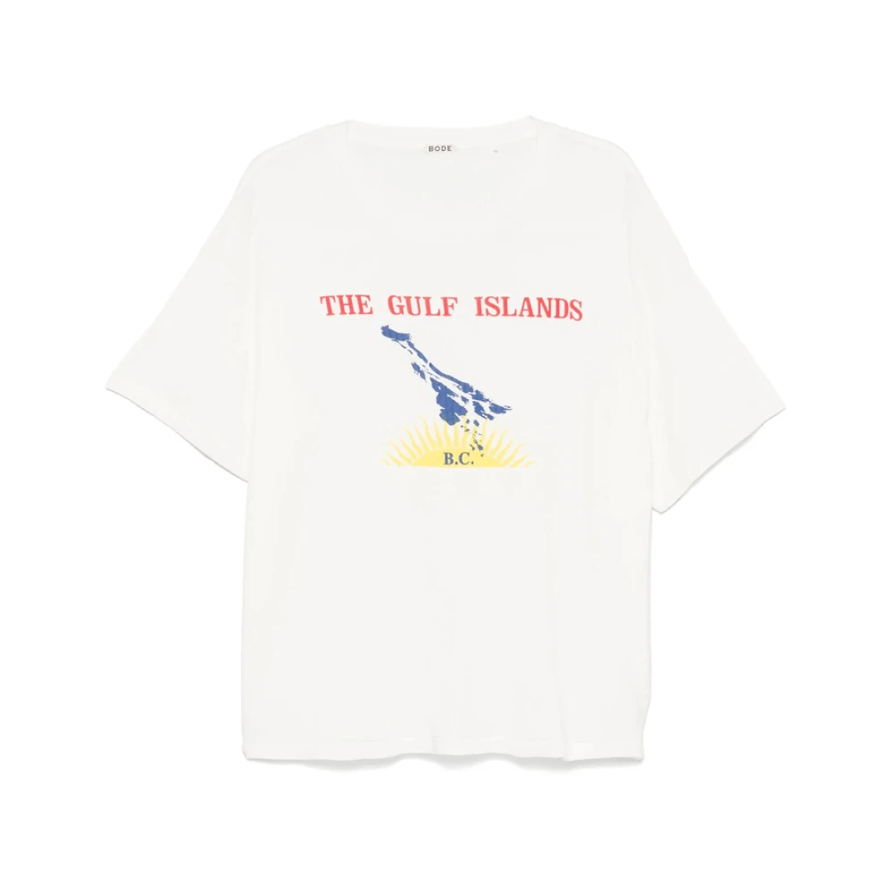 Bode - Tops > T-Shirts - White - Bode - Modalova