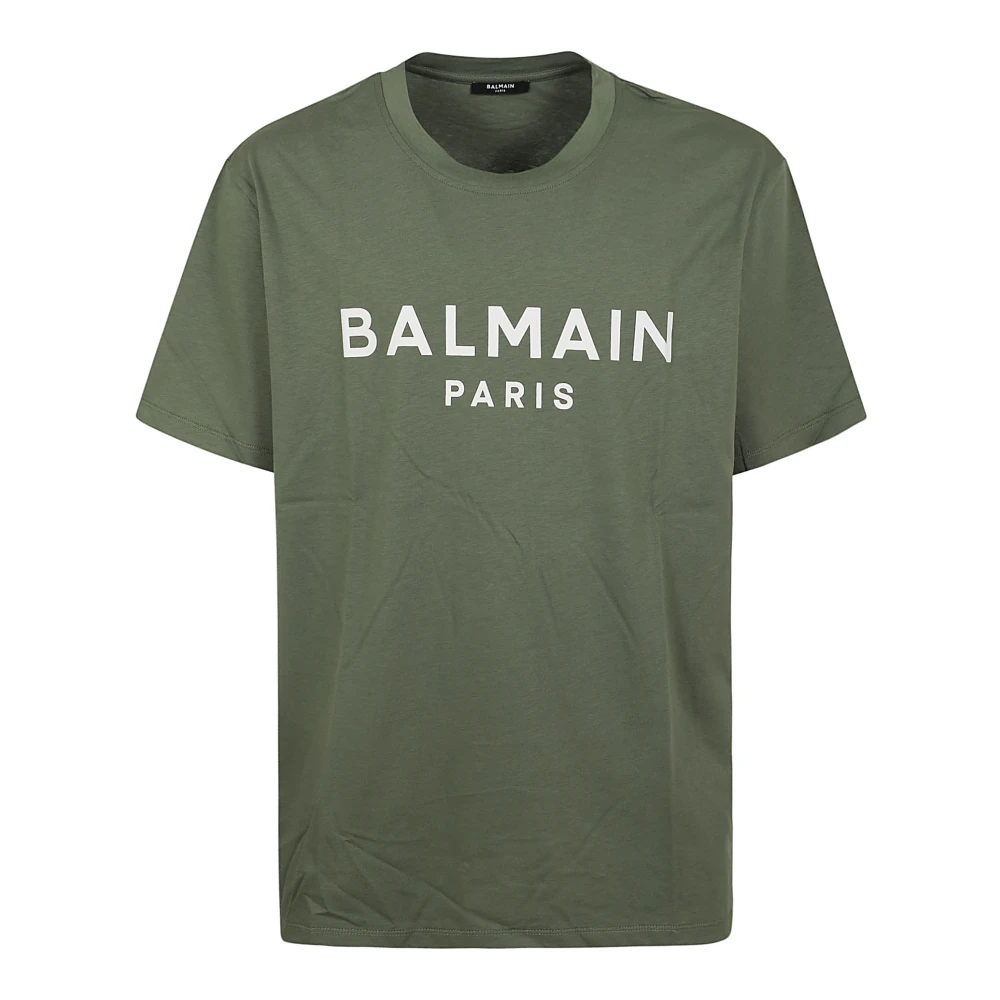 Balmain - Tops > T-Shirts - Green - Balmain - Modalova